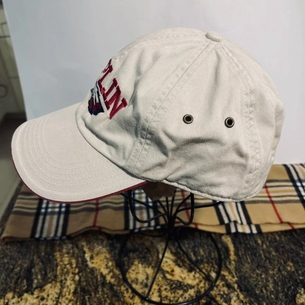 Joplin Eagles Baseball Cap Beige Embroidered Adjustable Strapback Richardson Sty